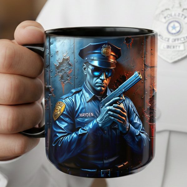Serve With Pride Police Mug - Personalized Gift For Police 03TOLU081225