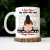 Sexy Couple Roses Are Red The Morning Is Foggy - Personalized Mug