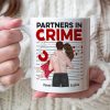 Sexy Partners In Crime - Dirty, Kinky, Just Plain Wrong - Personalized Mug, Valentine's Gift For Couple