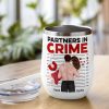 Sexy Partners In Crime - Dirty, Kinky, Just Plain Wrong - Personalized Mug, Valentine's Gift For Couple