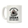 Shakespeare Shark Doth Doth Doth Coffee Mug