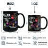 Sharing Your DNA - Personalized Black Mug