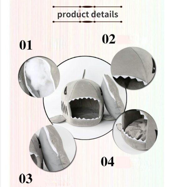 Shark Mouth Pet Bed