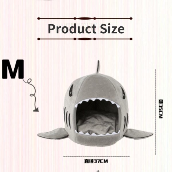 Shark Mouth Pet Bed