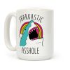 Sharkastic Asshole Coffee Mug