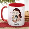 She Believed She Could, Gift For Cat Lover, Personalized Mug, Cat Mom Mug, Anniversary Gift