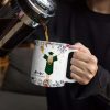 She Believed She Could So She Did - 3D Inflated Effect Printed Mug, Personalized White Edge-to-Edge Mug