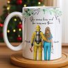She Saves Lives And He Rescues Them, Featuring Firefighter And Nurse - Personalized Custom Coffee Mug - CPL1207_MG