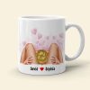She's Is A Ten Personalized Funny Coffee Mug, Couple Gift