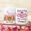 She's Is A Ten Personalized Funny Coffee Mug, Couple Gift