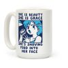 She's Shoving Food Into Her Face Ami Coffee Mug