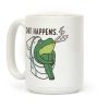 Shit Happens (Frog On A Toilet) Coffee Mug