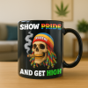 Show Pride And Get High Mug - Personalized Gifts For LGBT Smokers 02topu050625