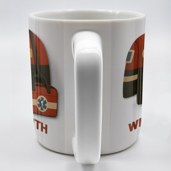 Show Your Appreciation For A Hero, EMT Uniform And Medical Bag - Personalized Custom Coffee Mug - DOC006_MG