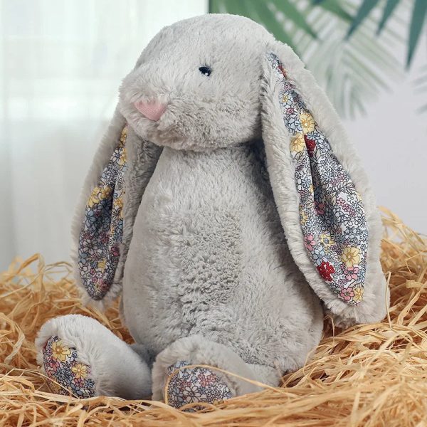 Shy Bunny Plush Toy Soft Floppy-Ear Gift for Girls