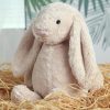 Shy Bunny Plush Toy Soft Floppy-Ear Gift for Girls
