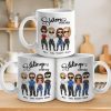 Siblings Forever - Family Personalized Custom Mug - Gift For Family Members, Siblings, Brothers, Sisters