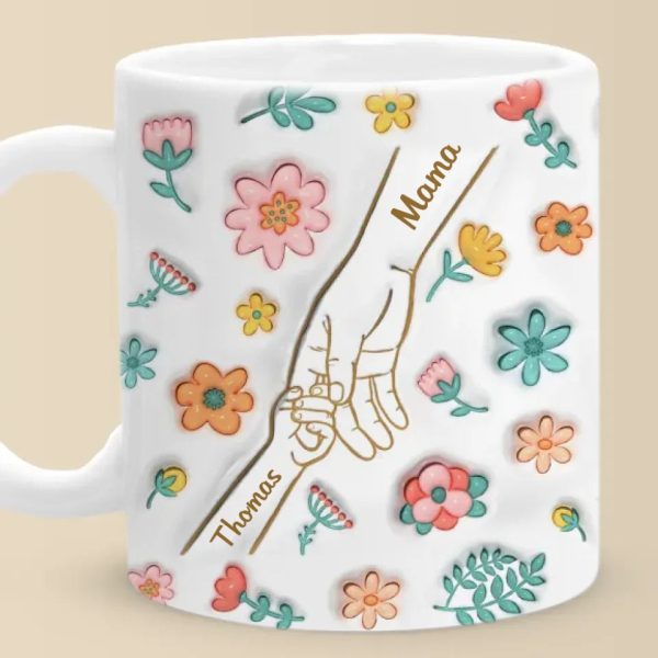 Silent Sacrifices Reflect Endless Love - Family Personalized Custom 3D Inflated Effect Printed Mug - Christmas Gift For Mom, Grandma