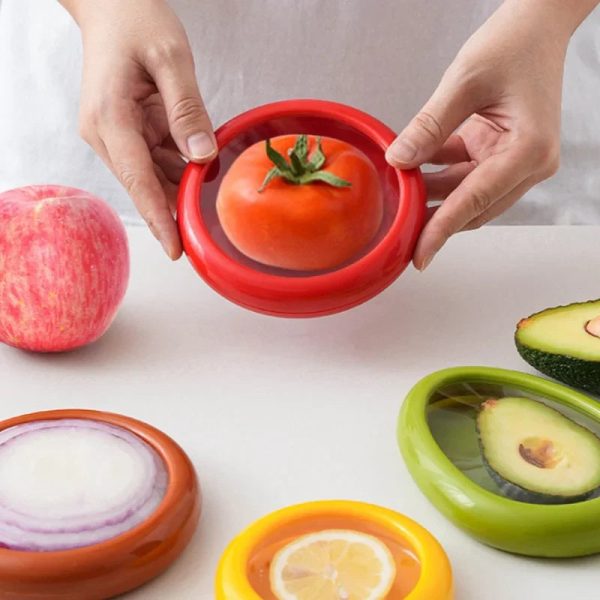 Silicone Fruit And Vegetable Fresh-Keeping Box