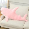 Simulated Shark Plush Toy - Super Soft Cartoon Pillow for Kids' Decor