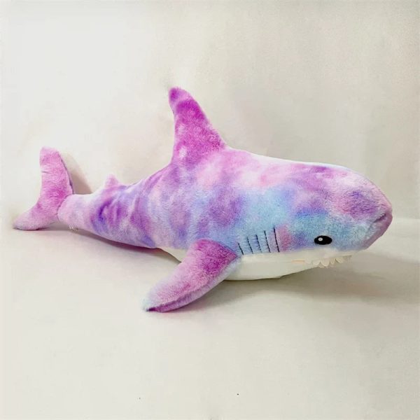 Simulated Shark Plush Toy - Super Soft Cartoon Pillow for Kids' Decor