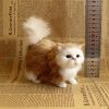 Simulation Cat Plush Toy - Soft, Realistic Stuffed Kitten for Kids & Gifts