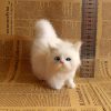 Simulation Cat Plush Toy - Soft, Realistic Stuffed Kitten for Kids & Gifts