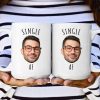 Single Af - Personalized Photo Mug