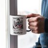 Single People Comic Loser Valentine Personalized Mug, Funny Anti-Valentine Gift with Custom Name