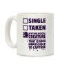Single Taken Mythological Creature Coffee Mug