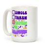 Single Taken Waiting For Halloween Coffee Mug