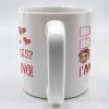 Single Taken Who Cares I'm Amazing With Checkboxes And Hearts - Personalized Custom Coffee Mug - DTG020_MG