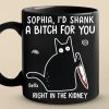 Sip Coffee, Share Laughs, Support Each Other - Friend Personalized Custom Mug - Christmas Gift For Best Friends, Sisters, Family Members, Coworkers