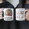 Sister - Here's A Mug - Personalized Mug - Christmas, New Year, Loving Gift For Sistas, Sister, Besties, Best Friends, Soul Sisters