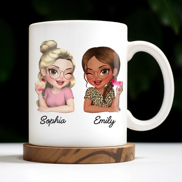 Sisters Always Remember To Pick Each Other Up - Personalized Custom Coffee Mug - BST512_MG