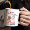 Sisters Annoying Each Other & Still Going Strong - Personalized Custom Coffee Mug - FAM769_MG