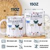 Sisters Are Like Butterflies - Personalized White Edge-to-Edge Mug Sisters Are Like Butterflies - Personalized White Edge-to-Edge Mug