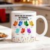 Sisters Are Like Different Butterflies - Personalized Mug - Heartwarming Christmas Gift For Sisters, Besties