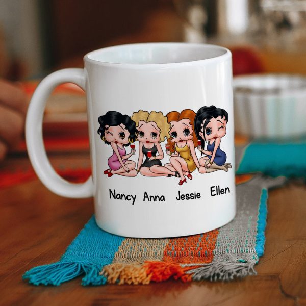 Sisters Will Be Connected By Heart Personalized Coffee Mug 02NADT270723HH