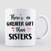 Sitting Doll Besties Under Pink Heart Tree Personalized Mug