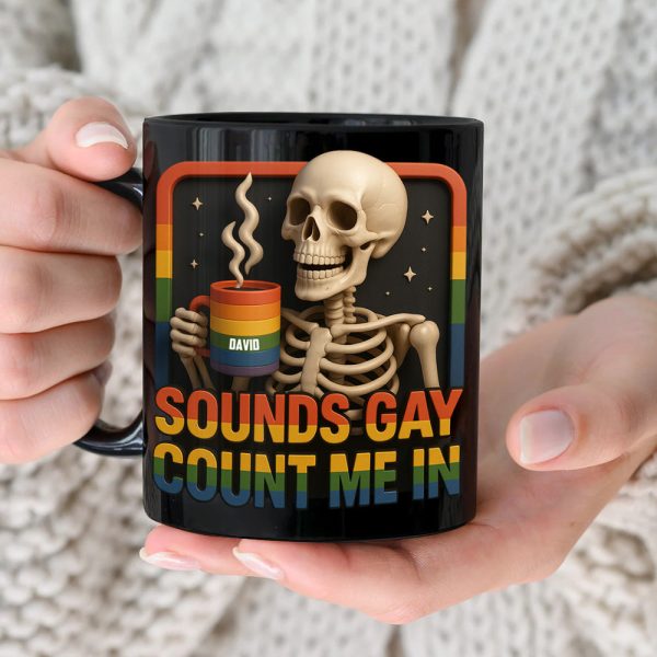Skeleton LGBT Mug - Personalized Gifts For LGBT 02totn310525