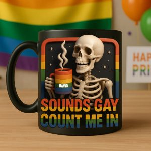 Skeleton LGBT Mug - Personalized Gifts For LGBT 02totn310525