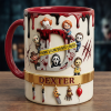 Slay Party Alphabet Initial Letter - Personalized Accent Mug - Gift For Horror Lovers NL122