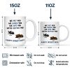 Sleeping Dog I Love You Dad - Personalized Mug