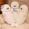 Sleeping Seal Plush Pillow Doll