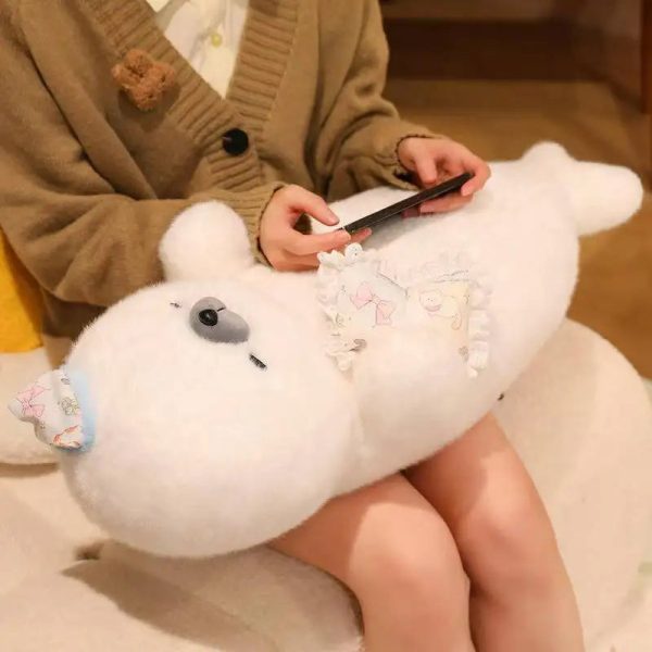 Sleeping Seal Plush Pillow Doll
