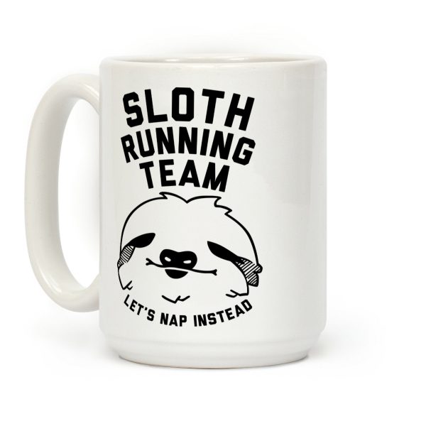 Sloth Running Team Coffee Mug