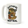 Slothful Neutral Sloth Cleric Coffee Mug