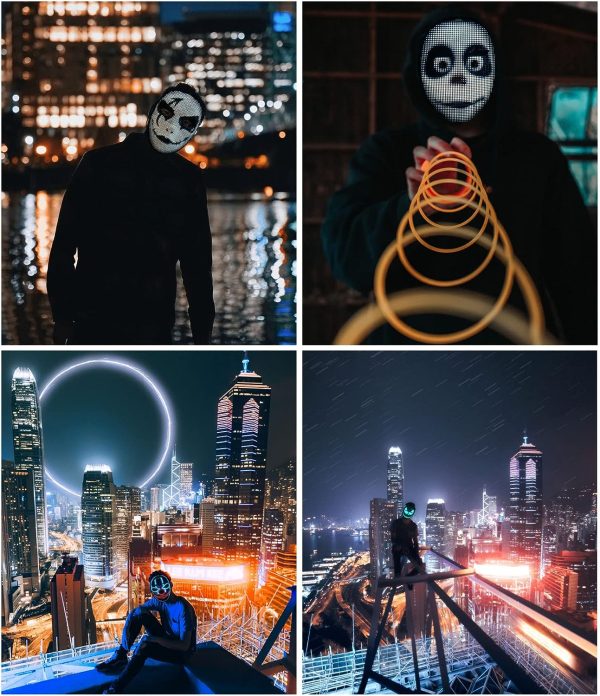Smart Bluetooth Led Face Mask