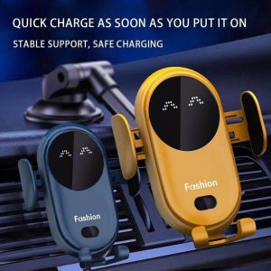 Smart Car Wireless Charger Phone Holder_Random Color